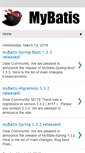 Mobile Screenshot of blog.mybatis.org